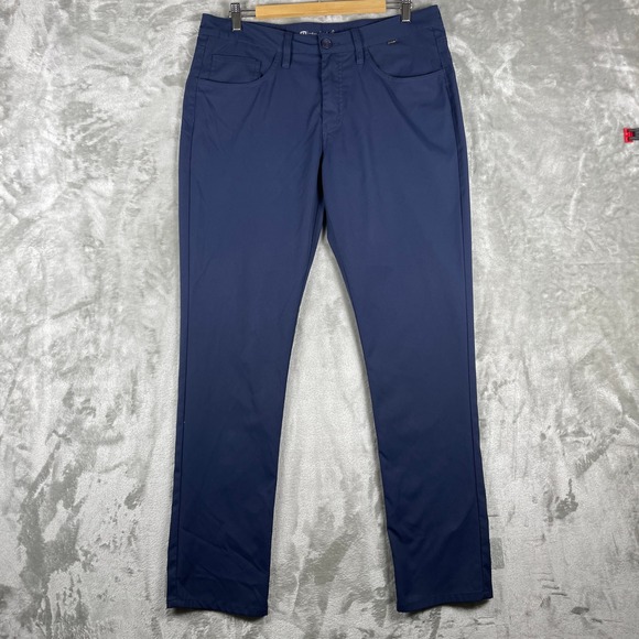Travis Mathew Other - Travis Mathew Pants Mens 34 fits 34 Navy Blue Golf Chino Trousers 79194-00